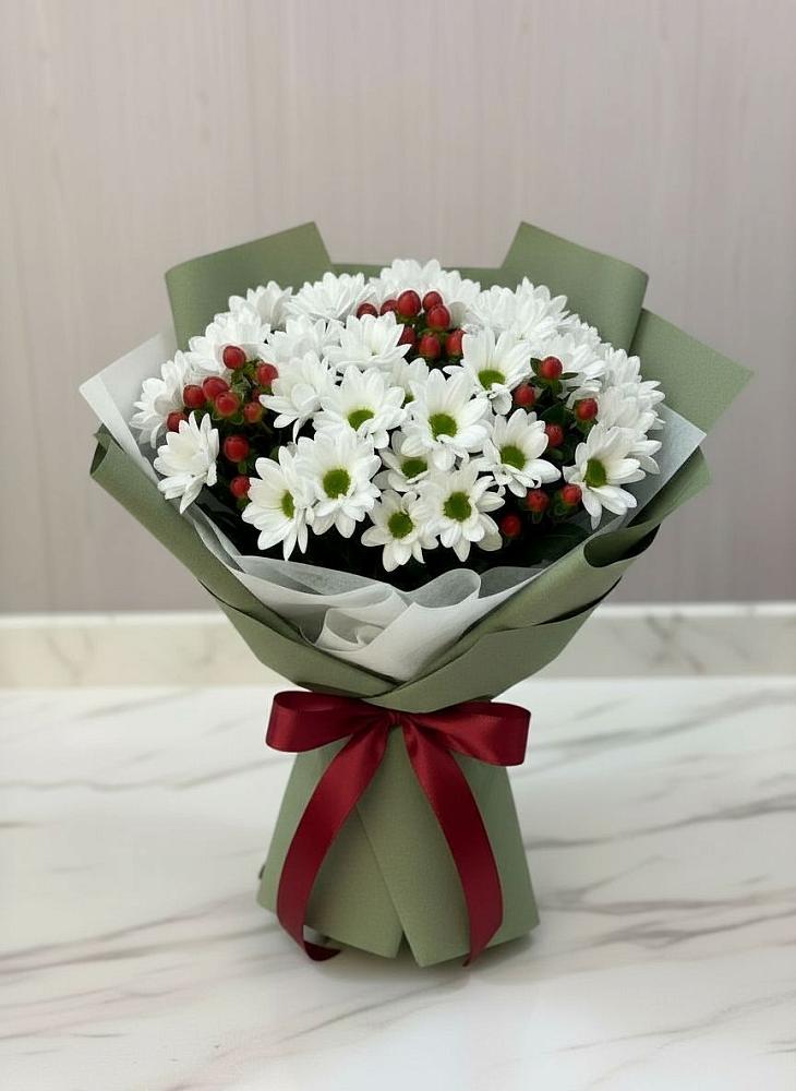 Букет цветов из: Хризантемы в Лысьве