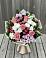 Букет цветов из: Альстромерии, Гвоздики, Розы и Хризантемы в Лысьве