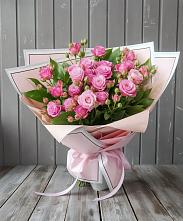 Букет Розовый кустик #REPLACE_PRED# Лысьве