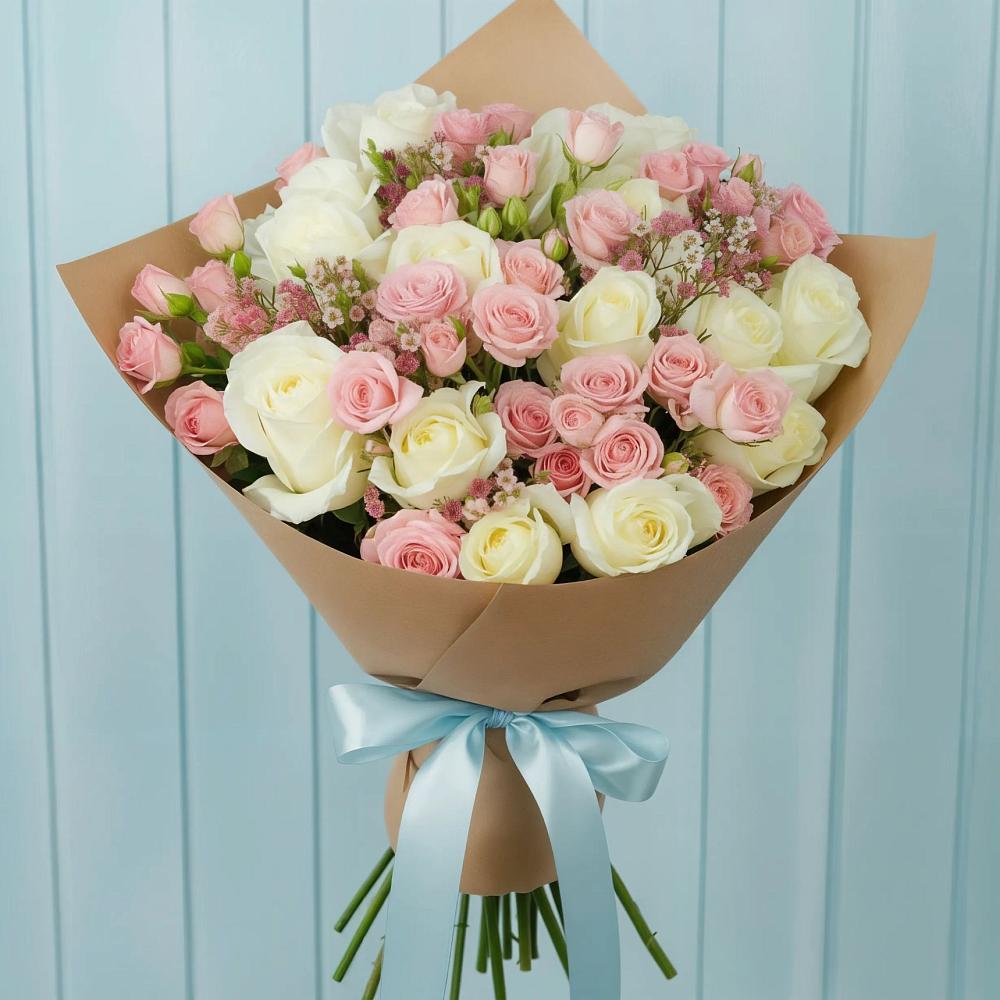 Букет цветов из: Розы в Лысьве