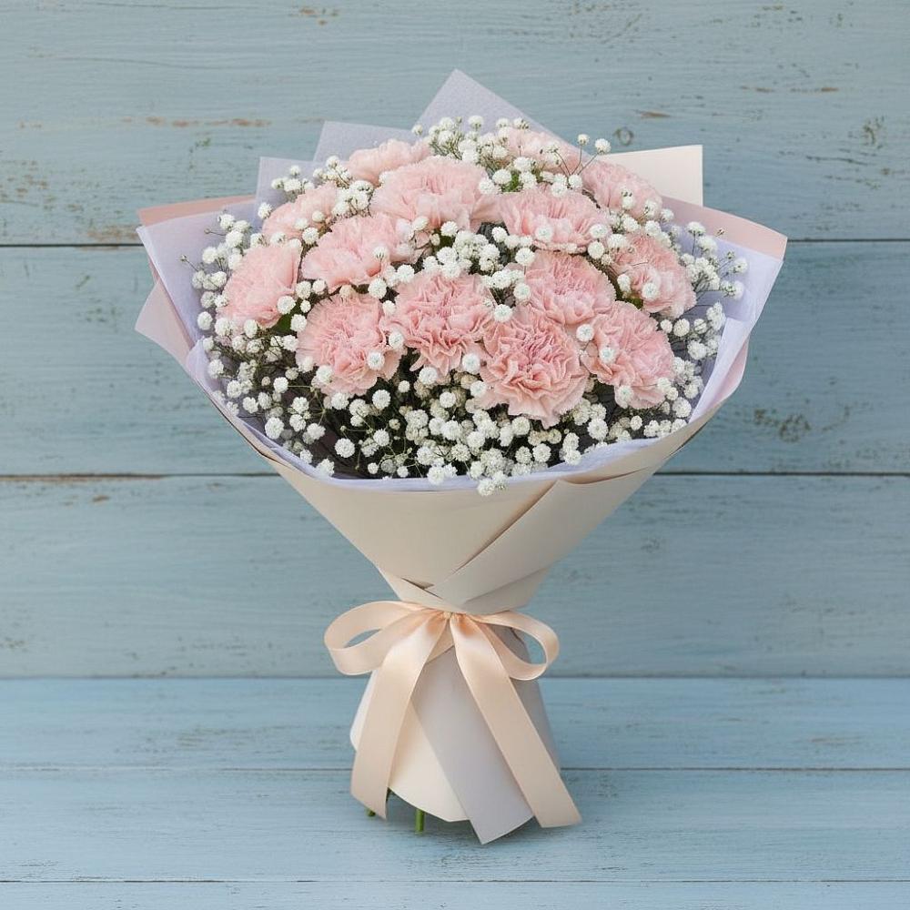 Букет цветов из: Гвоздики в Лысьве