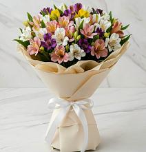 Букет цветов из:  Альстромерии в Лысьве