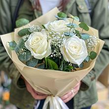 Букет цветов из:  Розы в Лысьве