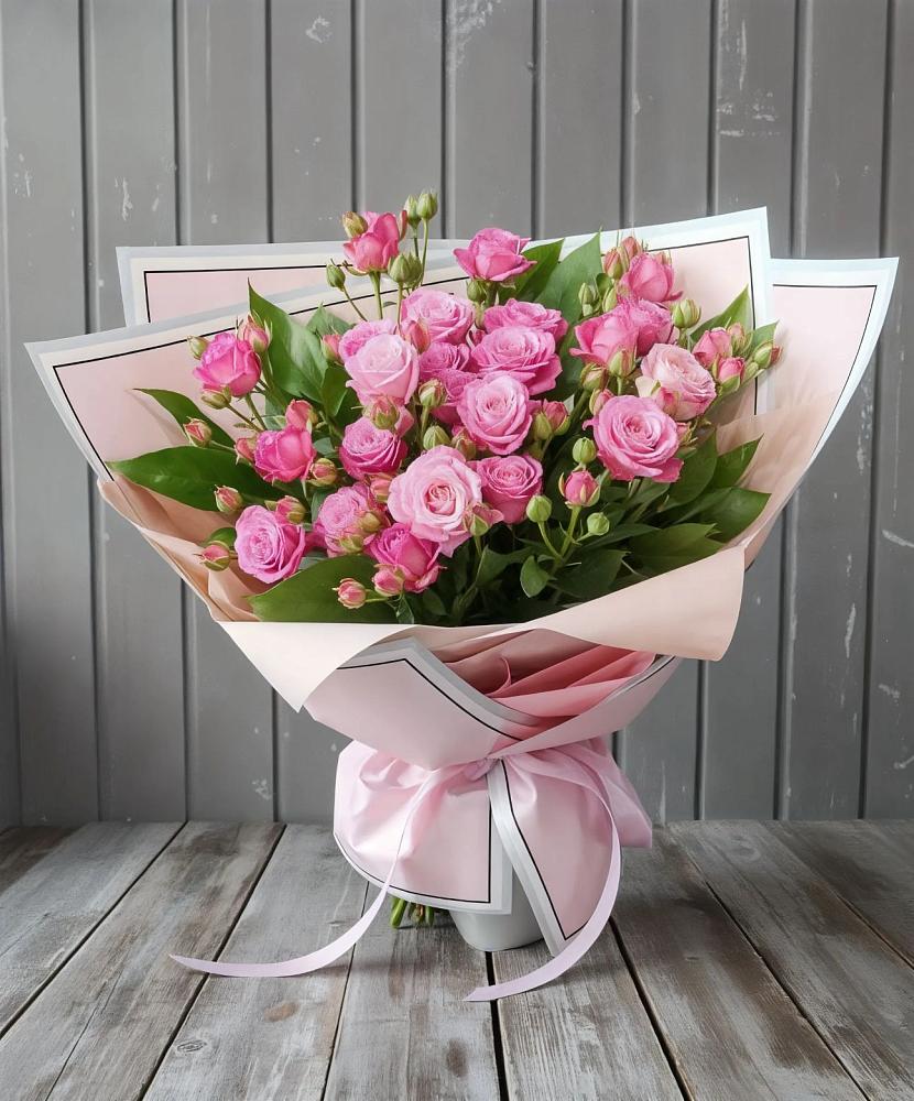 Букет Розовый кустик в Лысьве