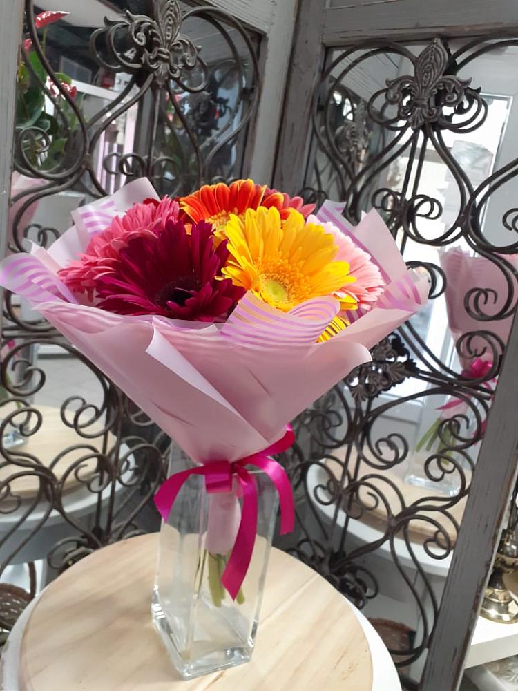 Букет цветов из: Герберы в Лысьве