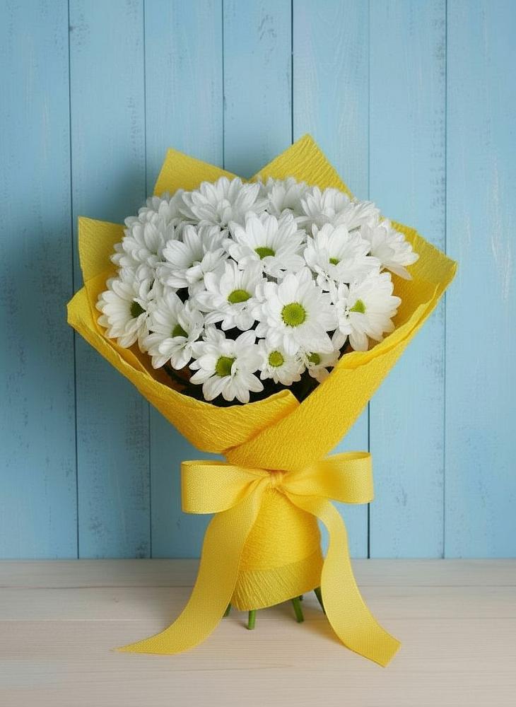 Букет цветов из: Хризантемы в Лысьве