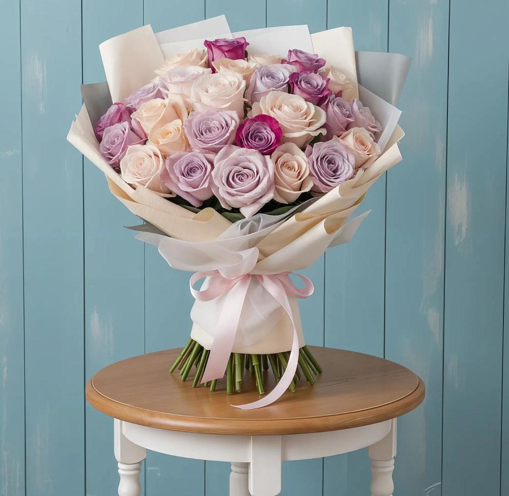 Букет цветов из: Розы в Лысьве