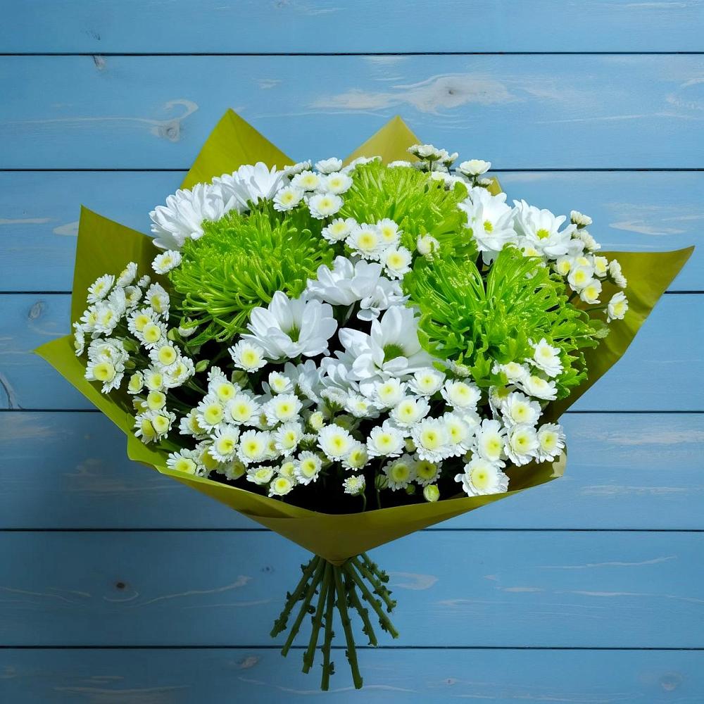 Букет цветов из: Хризантемы в Лысьве
