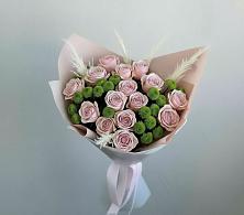 Букет цветов из:  Розы и Хризантемы #REPLACE_PRED# Лысьве