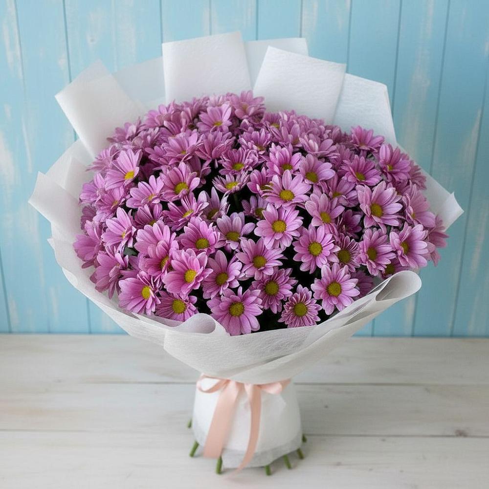 Букет цветов из: Хризантемы в Лысьве