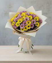 Букет цветов из:  Хризантемы в Лысьве