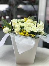 Цветочная композиция из Розы  в Лысьве