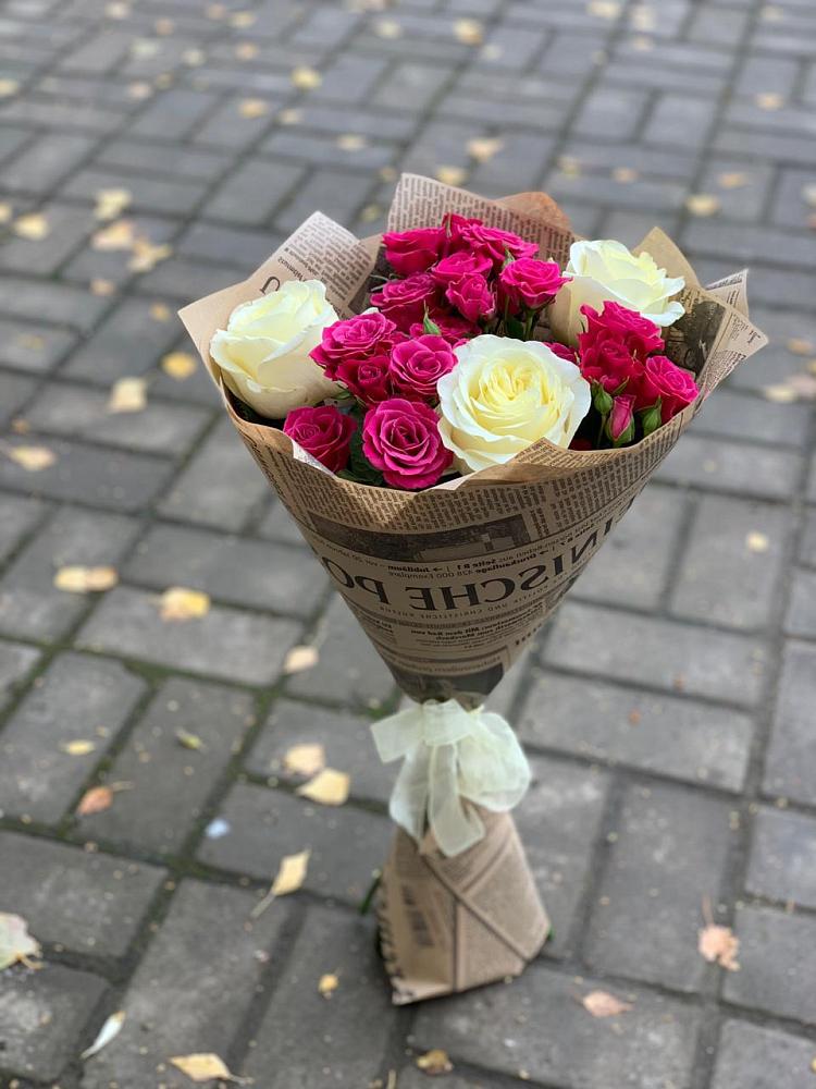 Букет цветов из: Розы в Лысьве