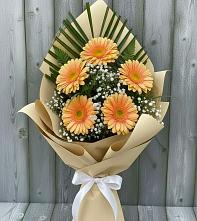 Букет цветов из:  Герберы в Лысьве